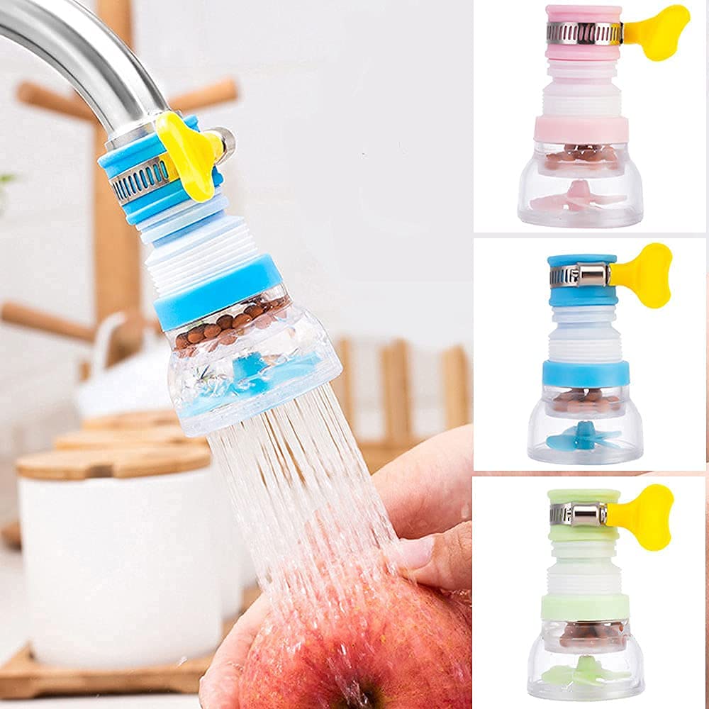 360 Adjustable Flexible Kitchen Faucet Tap Water Filter