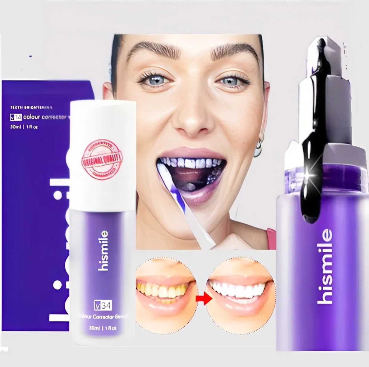 Hismile Teeth Brightening Serum (30ml)